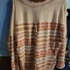 Rust Ces Femme sweater shirt